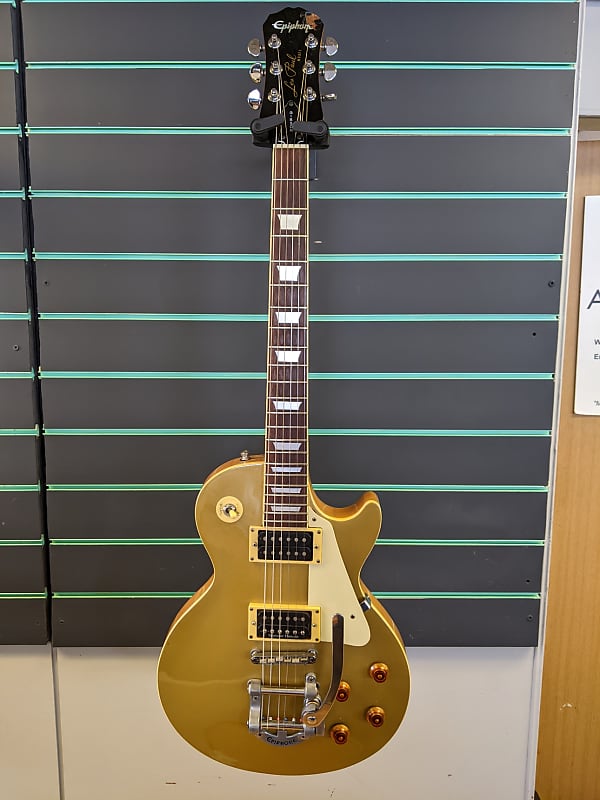 Epiphone Les Paul Goldtop Electric Guitar w/ Seymour Duncan Epiphone Les Paul Goldtop Electric Guitar w/ Seymour Duncan