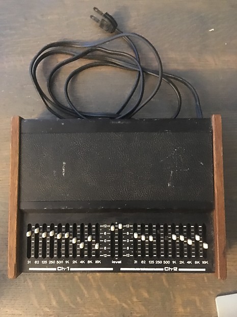 豪華 MXR 114 2 Channel Dual 10 Band Stereo Graphic Equalizer ギター