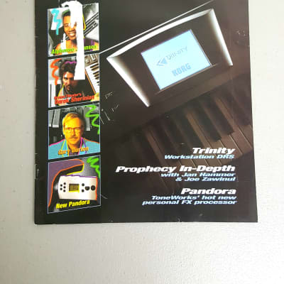 Korg Proview Magazine - Issue 8 1996 - Trinity, Prophecy, Derek Sherinian