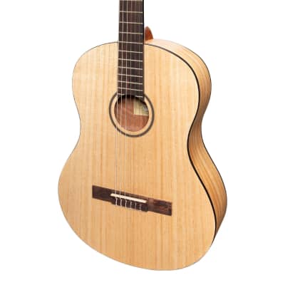Martinez 'Slim Jim' Full Size Student Classical Guitar Pack with Built In Tuner (Mindi-Wood) image 5