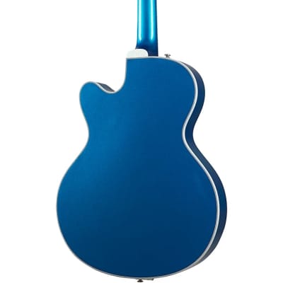 Epiphone Emperor Swingster Hollowbody Electric Guitar - Delta Blue Metallic image 5