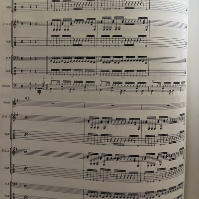 Slayer - Divine Intervention - Guitar and Bass tab / tablature Book - Japan image 4
