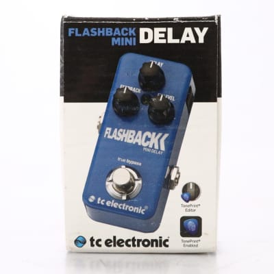 TC Electronic Flashback Mini Delay Guitar Effect Pedal w/ Box and Cable #50269 image 3