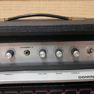 Vintage 1970s WEM Watkins Dominator Bass MK1 1x15 Valve Guitar Amplifier Combo image 4