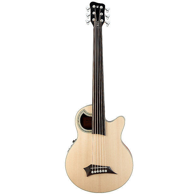 Warwick RockBass Alien Deluxe 6 String Acoustic Bass Natural