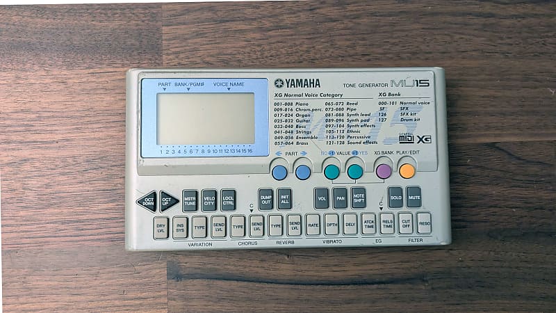 Yamaha MU15 Portable MIDI Tone Generator | Reverb