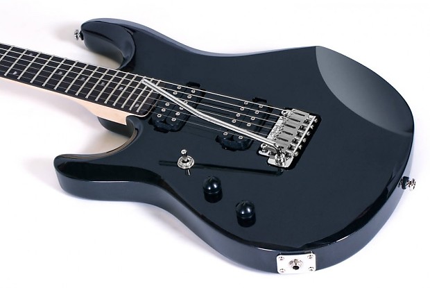 Left-Handed Music Man Sterling John Petrucci JP-60 Black Pearl
