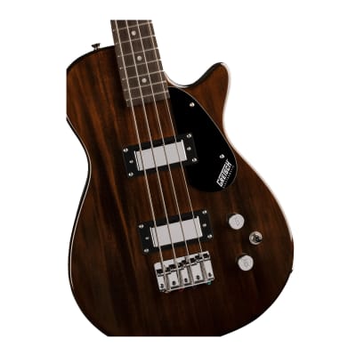 Gretsch G2220 Electromatic Junior Jet Bass II Short-Scale 4-String Guitar with Basswood Body, Laurel Fingerboard, and Bolt-On Maple Neck (Right-Hand, Imperial Stain) image 4