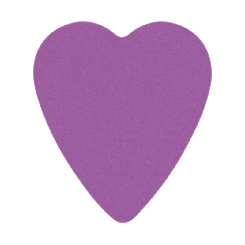 Delrin Purple Guitar Or Bass Pick - 1.14 Mm Extra Heavy Gauge 