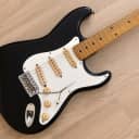 1989 Fender Stratocaster '57 Vintage Reissue ST57-65 Black w/ USA Pickups, Japan MIJ Fujigen