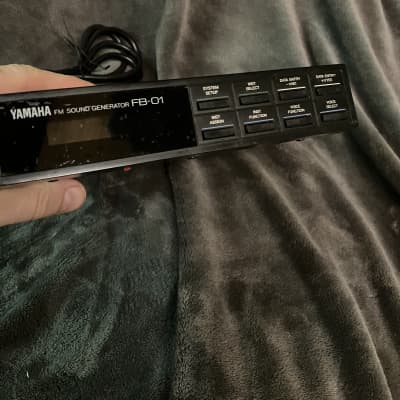 Yamaha FB-01 FM Sound Generator 1986 - 1987 - Black