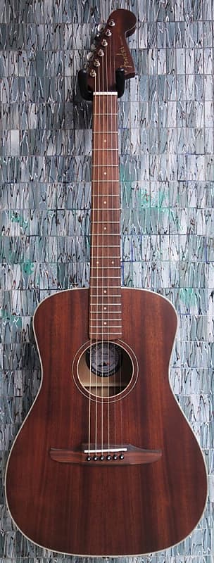 Fender Malibu Special Electro-Acoustic Guitar, Mahogany image 1