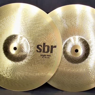 Sabian SBR 13" Bright Hi Hat Cymbals/Model #SBR1302BR/New image 6