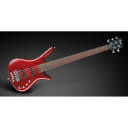 Warwick Rockbass Corvette Basic 5-String Bass, Burgundy Red Transparent Satin