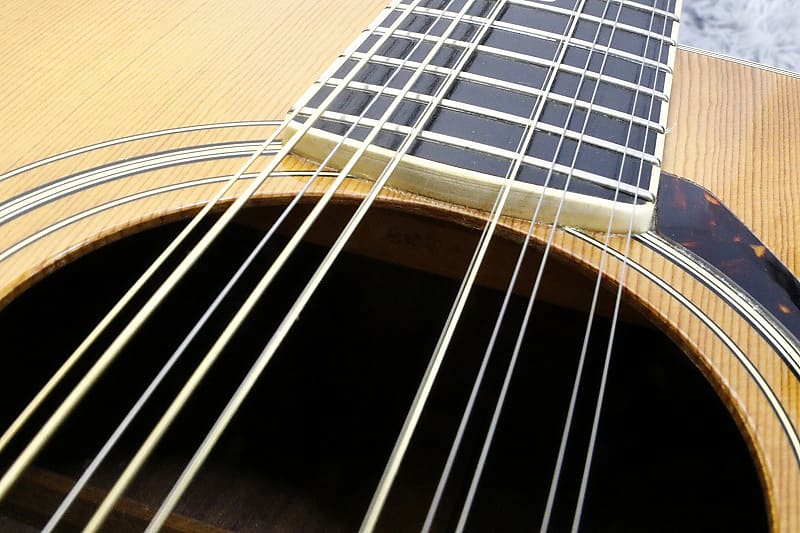 Vintage 1970's made Yamaha 12strings Acoustic Guitar FG12