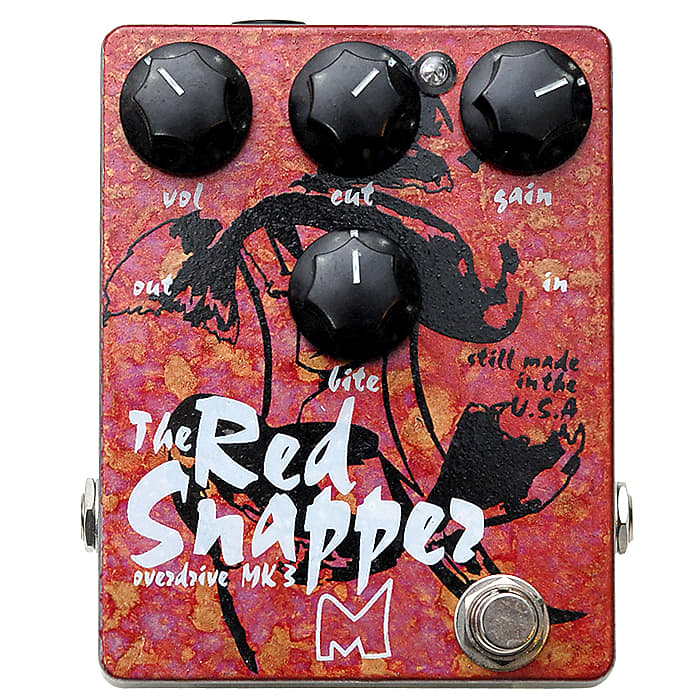Menatone Red Snapper (Skinny Fish) 3 Knob Overdrive Point to