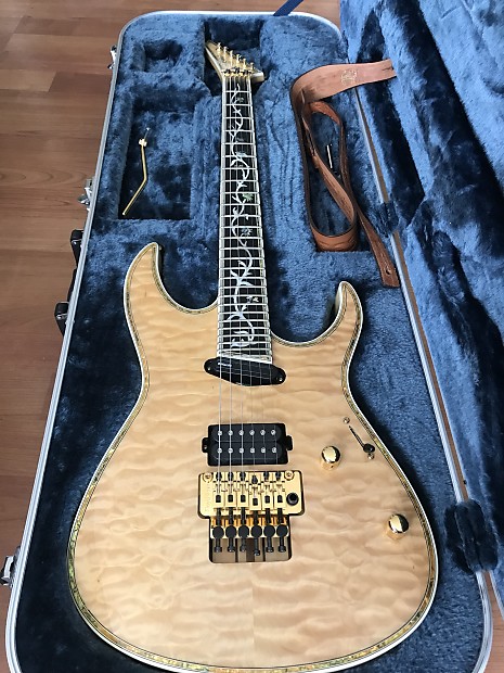 Edwards by ESP E-CY 165ctm Natural Quilted Maple | Reverb