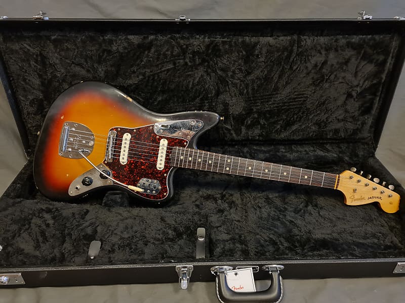 Fender Jaguar with 1965 Mustang Neck Brazilian Rosewood