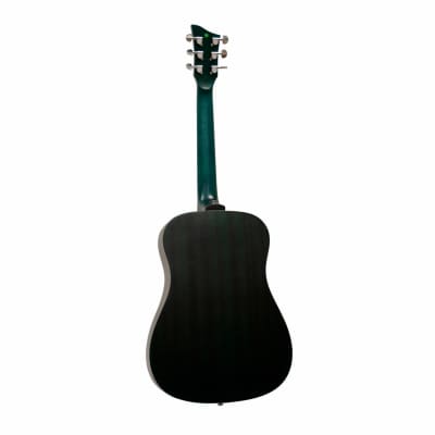 Jay Turser JTA53 3/4 Size Acoustic Guitar - Satin Blue image 2