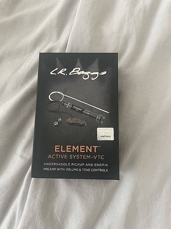 LR Baggs Element Active System Undersaddle Acoustic Pickup 2010s - Black image 1