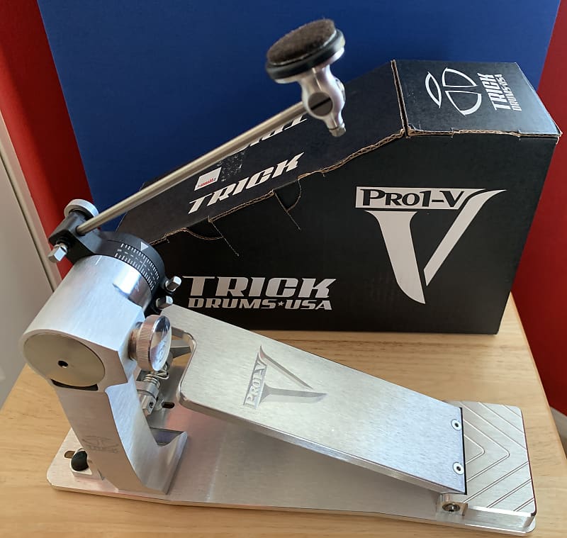 Trick Drums Pro 1v1 SIngle Kick Drum Pedal Reverb