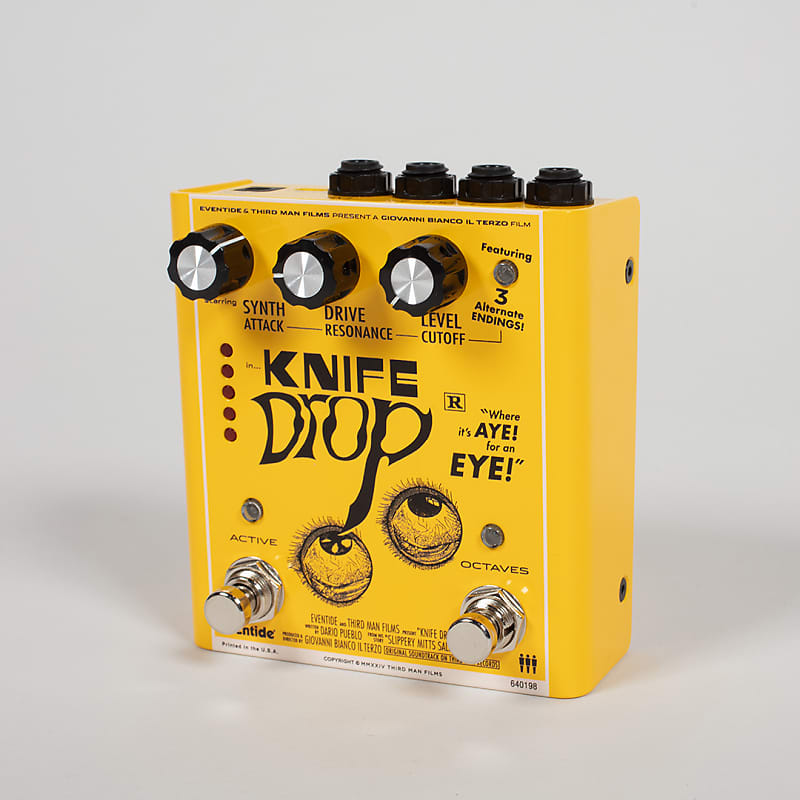 KNIFE DROP EVENTIDE X THIRD MAN HARDWARE PEDAL- LIMITED | Reverb