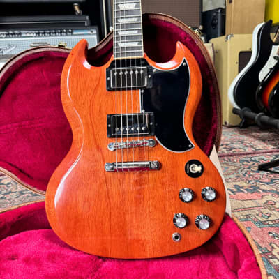 Gibson Les Paul ‘61 Reissue SG *6.87 lbs* Vintage Faded Cherry 2022 image 2