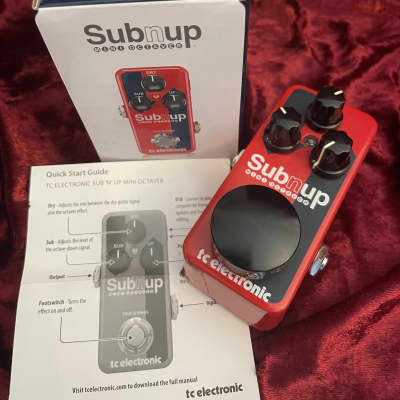 Reverb.com listing, price, conditions, and images for tc-electronic-sub-n-up-mini-octaver