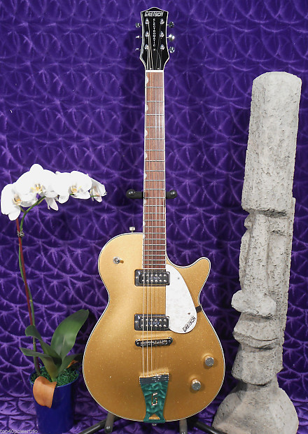 Gretsch G5238 Pro Jet Electromatic Gold Sparkle | Reverb