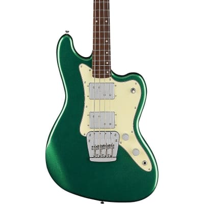 037-7105-546 Squier Paranormal Rascal Bass Guitar HH Mint & Sherwood Green