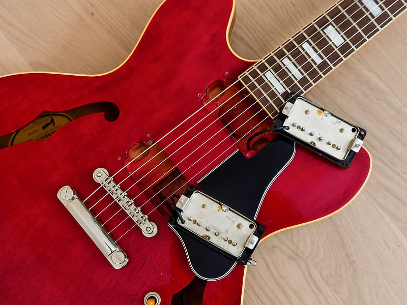 1989 Greco Super Real Project Series SA-700 335 Cherry ES
