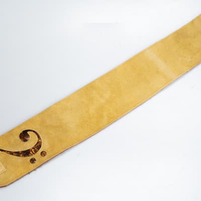 LK Straps Limited Edition Yellow Suede F Clef Strap【横浜店】 | Reverb  Deutschland