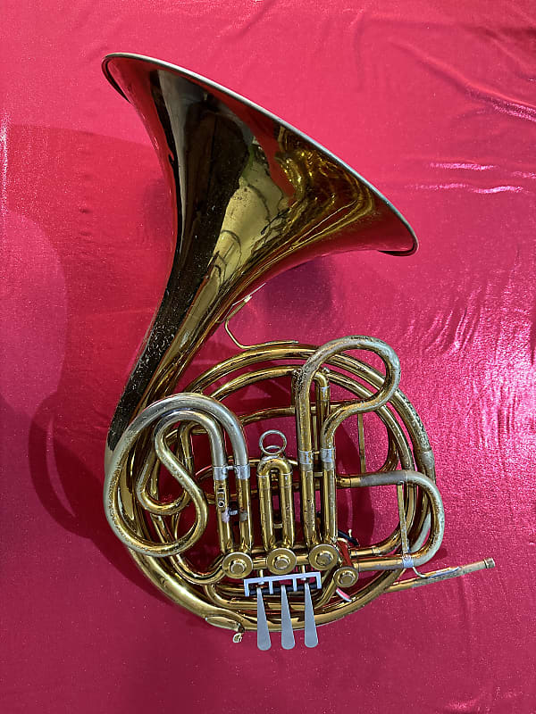 King Double French Horn 2269 Lacquer Reverb