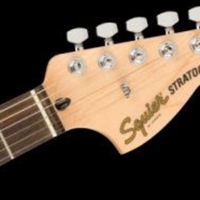 Squier by Fender Affinity HSS Stratocaster Electric Guitar Laurel Fretboard Natural image 6