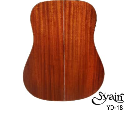 S.Yairi YD-18 All Solid wood Sitka Spruce & Africa Mahogany Dreadnought acoustic guitar High-quality image 4