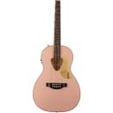 Gretsch G5021E Rancher Penguin Parlor Acoustic/Electric Guitar, Shell Pink