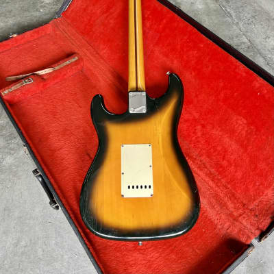 Fender Stratocaster ST-57 c 1980’s Sunburst original vintage H serial MIJ Japan E Jv image 11
