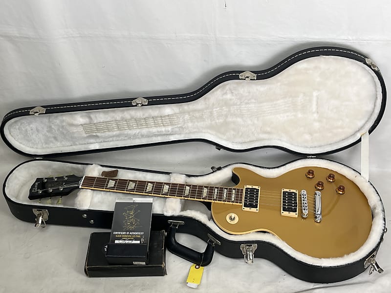 Gibson Slash Signature Les Paul Goldtop | Reverb