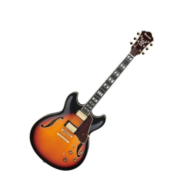 Used Ibanez AS113BS AS Artstar Hollowbody Electric Guitar - Brown Sunburst image 1