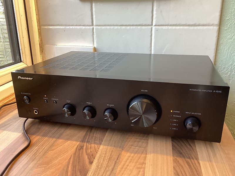 Pioneer A - 10AE Integrated Amplifier 90s - Black image 1