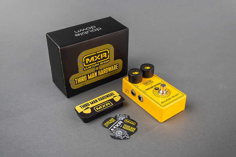 Third Man Hardware x MXR Double Down Pedal (Limited Edition Yellow