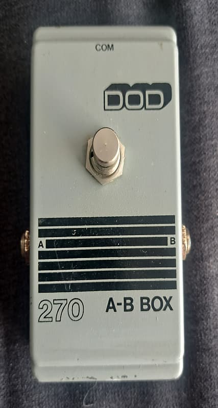 DOD 270 A-B Box Footswitch selector 1980 | Reverb Canada