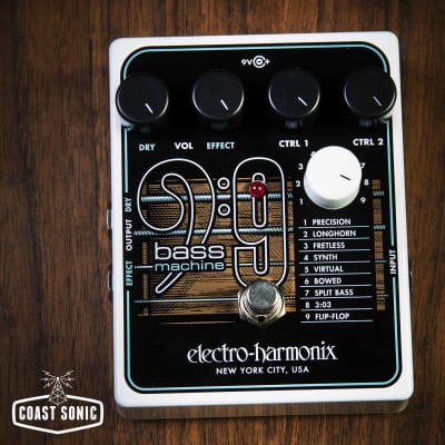 【未使用品！】electro-harmonix BASS 9 Electro-Harmonix Introduces the Bass9 Bass Machine Pedal