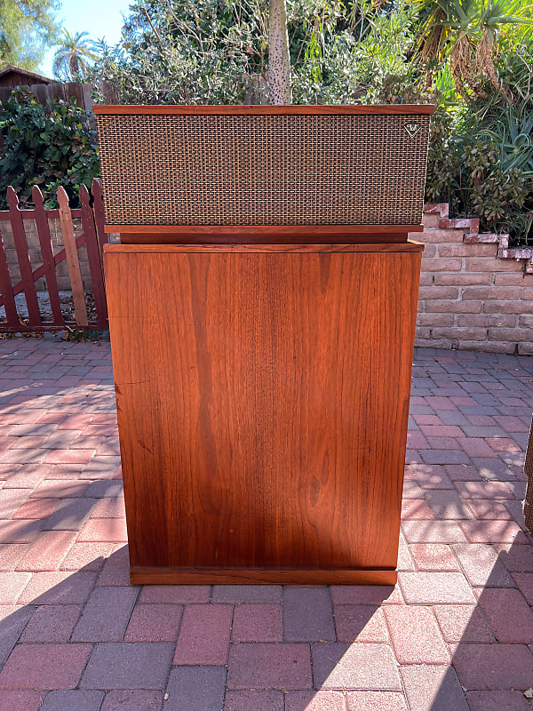 Klipsch KB-W0 1967 Klipschorn Walnut Oil Speakers (Pair) image 1