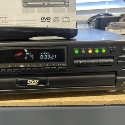 Panasonic DVD C220 5-Disc Multi CD DVD Changer Player w/ Remote & Instructions; Tested image 4