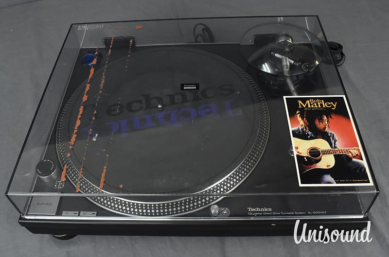 Technics SL-1200MK3 Black Direct Drive DJ Turntable [Very | Reverb