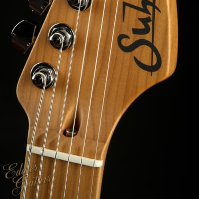 Suhr Eddie's Guitars Exclusive Custom Classic T Roasted - Orange Sparkle image 7