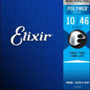 Elixir Light Polyweb Nickel Plated Electric Guitar Strings 10 - 46