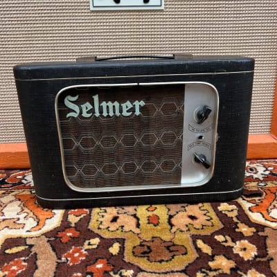 Vintage 1960s Selmer Little Giant 1x8 'The Black Period' Valve Amplifier Combo for sale