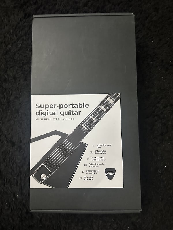 Jammy G Super Portable MIDI Guitar Black | Guitar Center